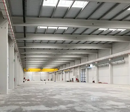 Construcción de naves industriales