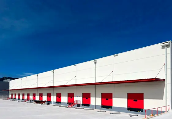 Construcción de naves logísticas